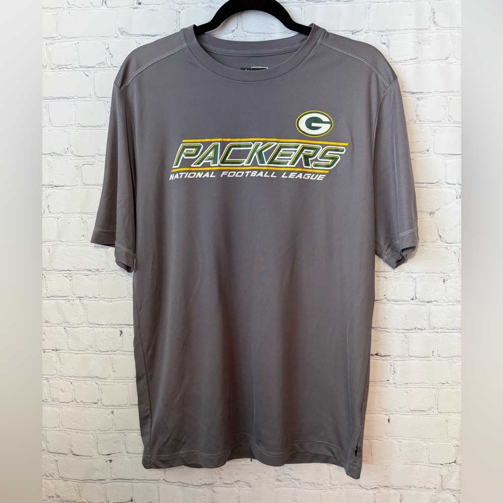 NFL size large gray Greenbay Packers